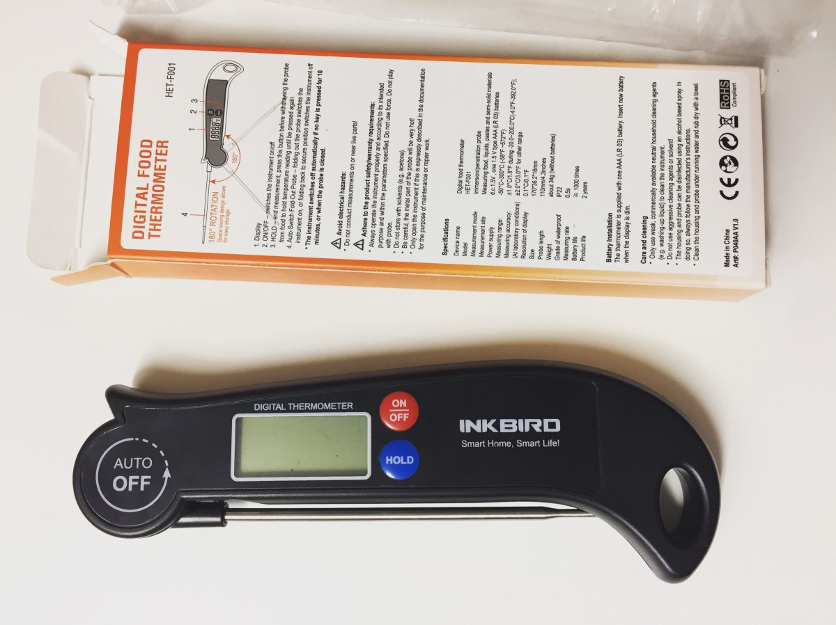 Inkbird HETF001 Thermometer Test und GiveAway GUTESSER