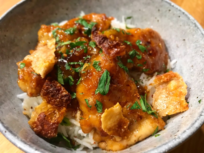 Honig-Knoblauch-Huhn