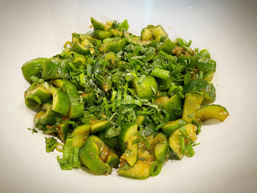 Schneller Asiatischer Gurkensalat
