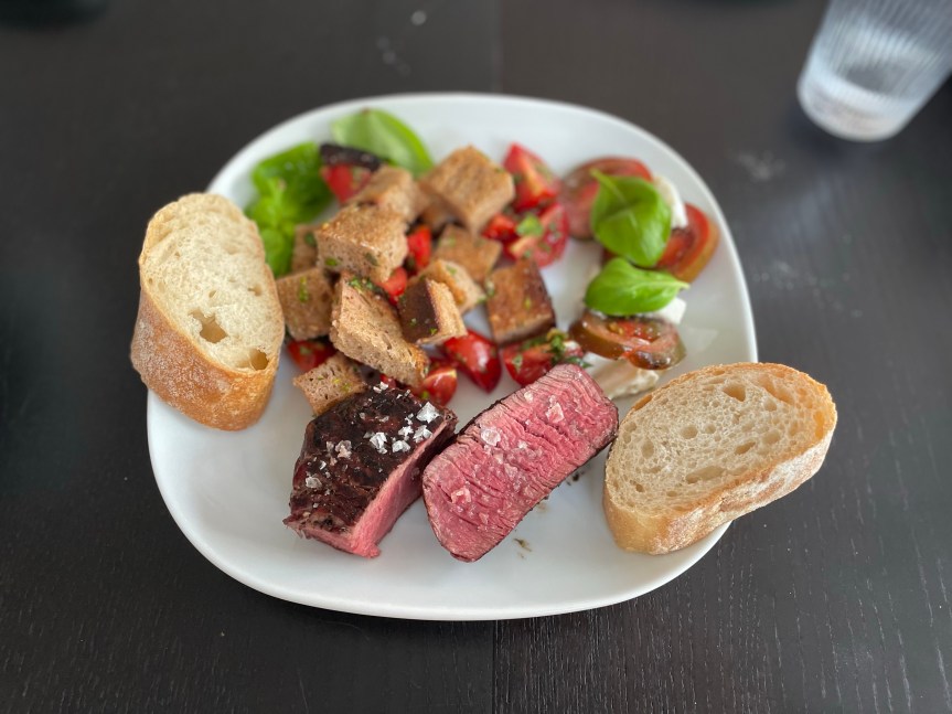 Reverse-Gegrilltes Bisonfilet